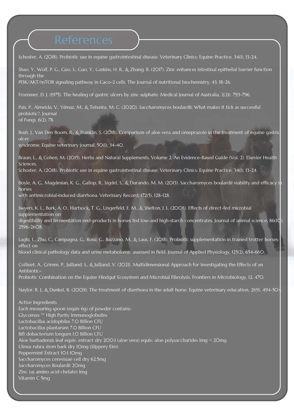 Hi Form BioEquus Synbiotic